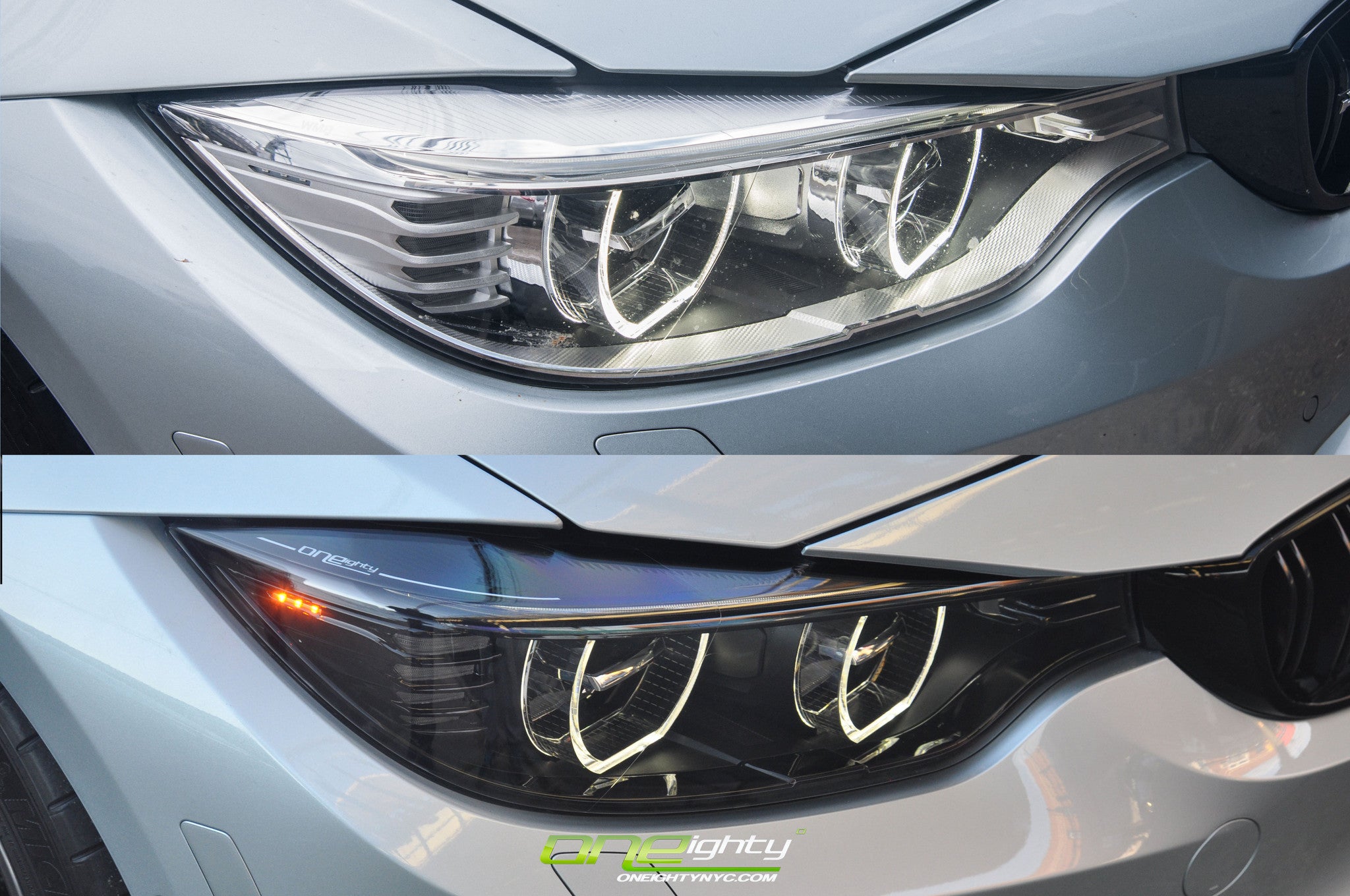 BMW 4-Series / F8x M3 & M4 BLK-OUT LED Headlights